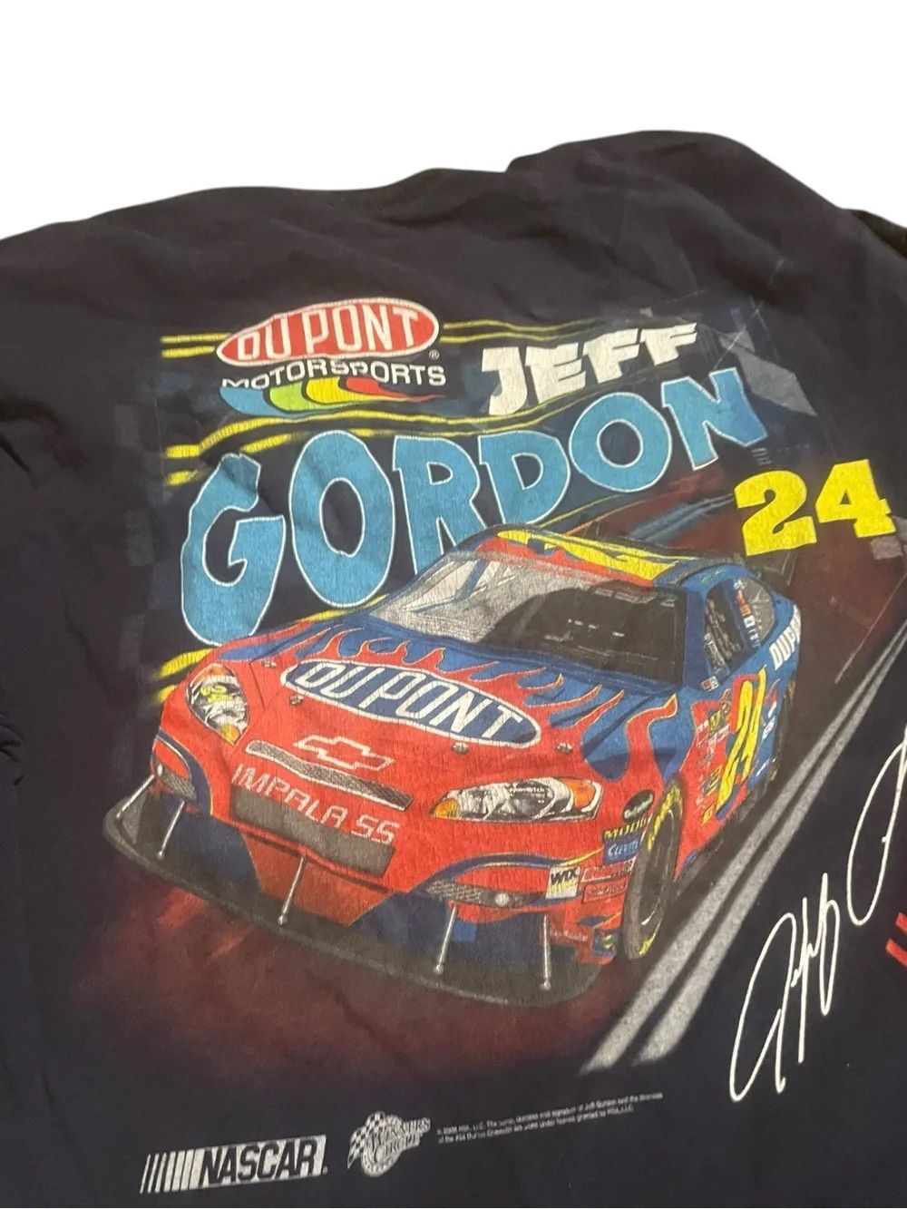 NASCAR Jeff Gordon t shirt size CL vintage great condition - Picture 2 of 2